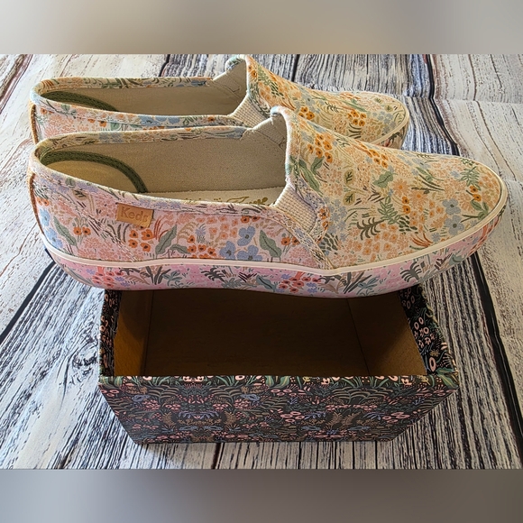 Keds + Rifle Paper Company Double Decker Women's Shoes (Meadow) - Picture 6 of 8